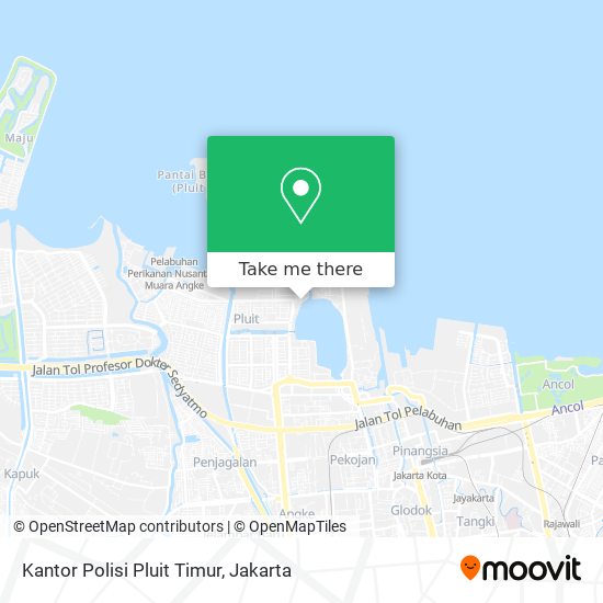 Kantor Polisi Pluit Timur map