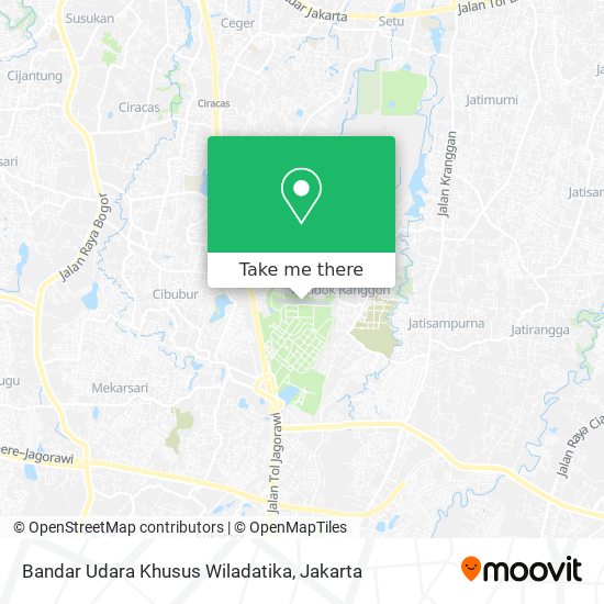 Bandar Udara Khusus Wiladatika map