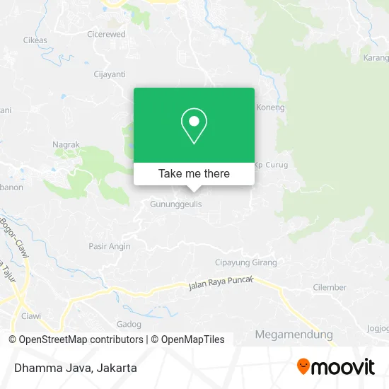 Dhamma Java map