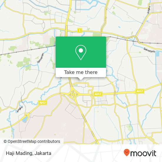 Haji Mading map