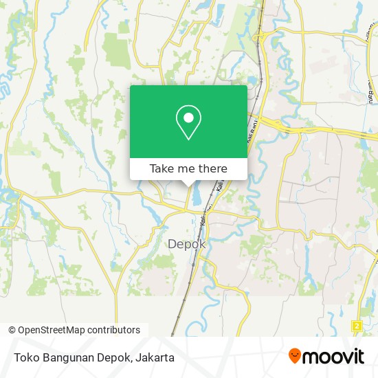 Toko Bangunan Depok map
