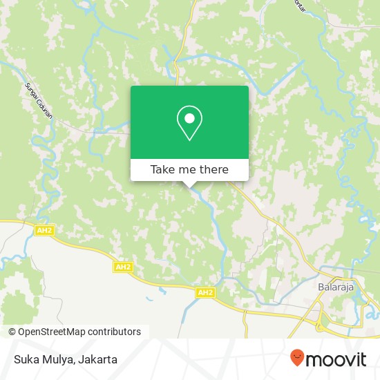 Suka Mulya map