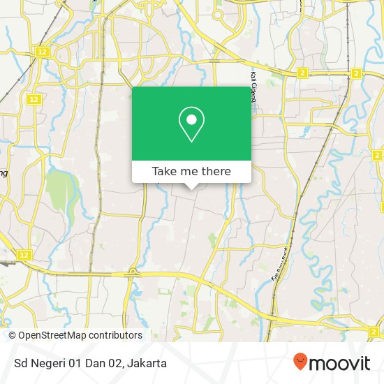 Sd Negeri 01 Dan 02 map