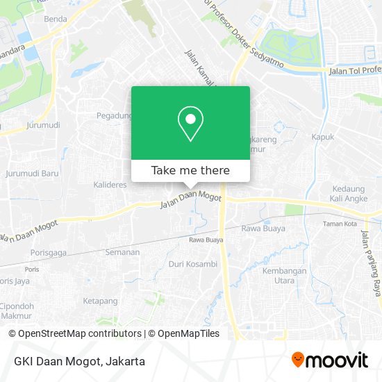 GKI Daan Mogot map