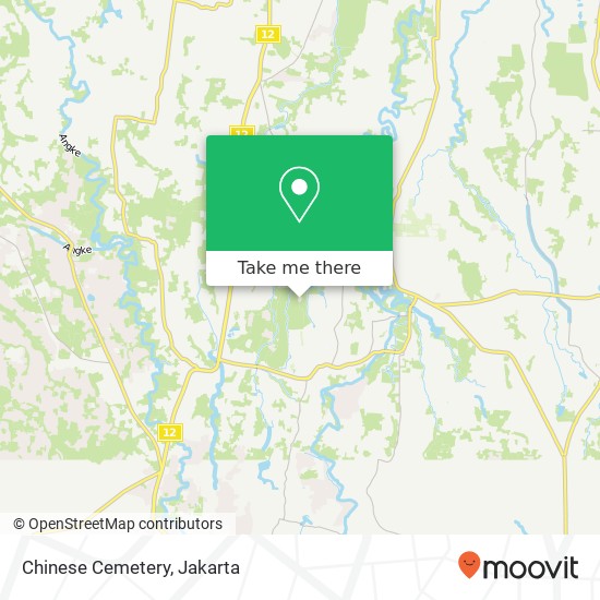 Chinese Cemetery map