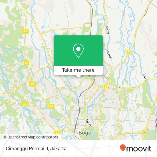 Cimanggu Permai II map