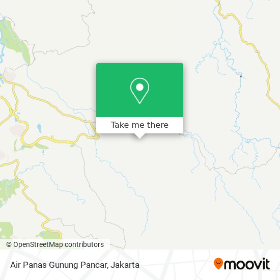 Air Panas Gunung Pancar map