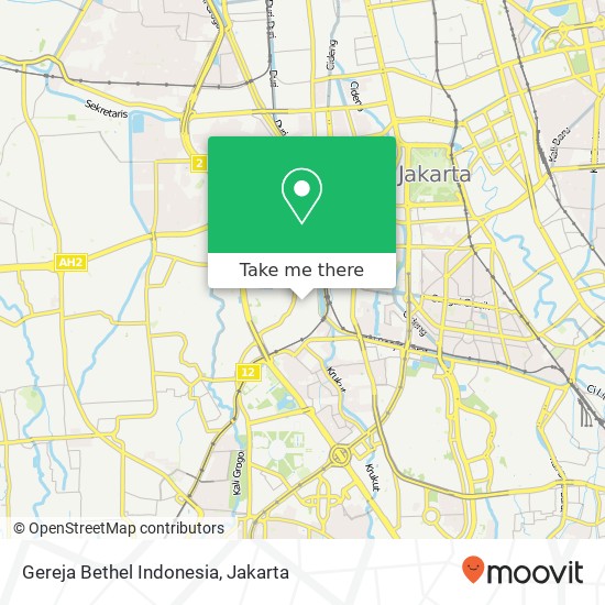 Gereja Bethel Indonesia map