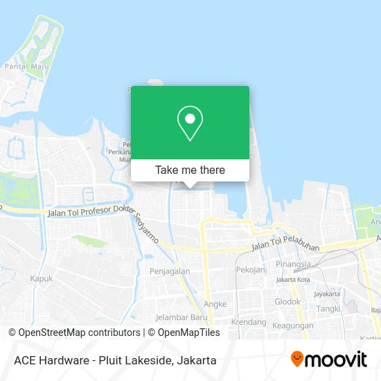 ACE Hardware - Pluit Lakeside map