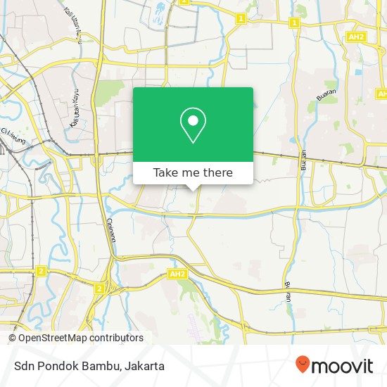 Sdn Pondok Bambu map