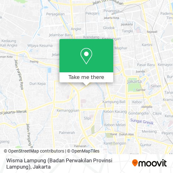 Wisma Lampung (Badan Perwakilan Provinsi Lampung) map