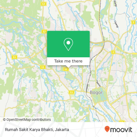 Rumah Sakit Karya Bhakti map