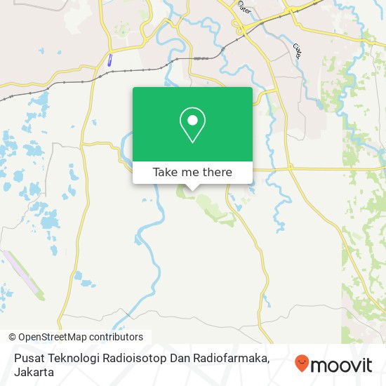 Pusat Teknologi Radioisotop Dan Radiofarmaka map