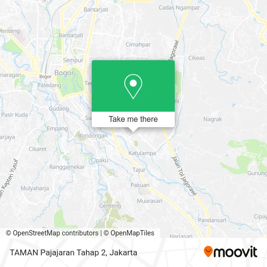 TAMAN Pajajaran Tahap 2 map