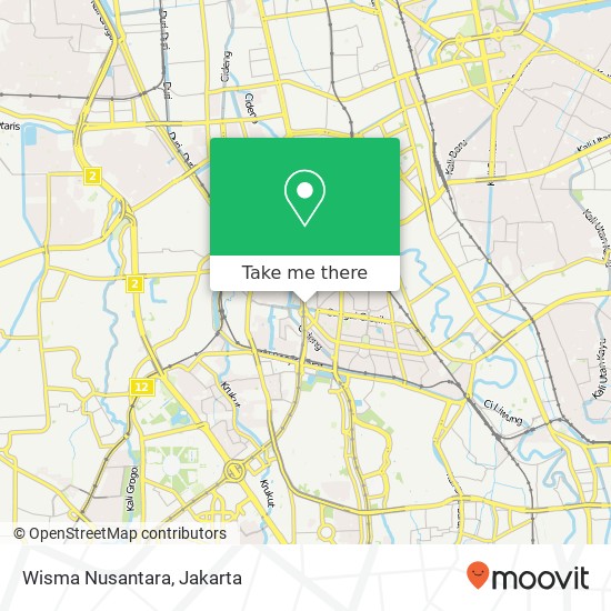 Wisma Nusantara map