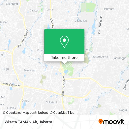 Wisata TAMAN Air map