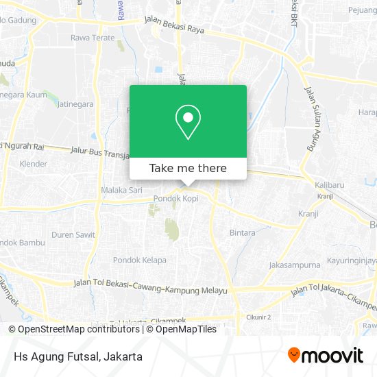 Hs Agung Futsal map