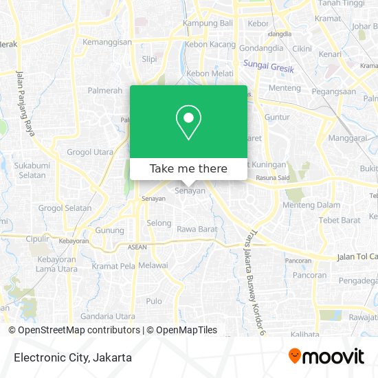 Electronic City map