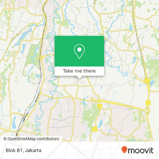 Blok B1 map