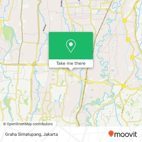 Graha Simatupang map