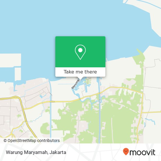 Warung Maryamah map