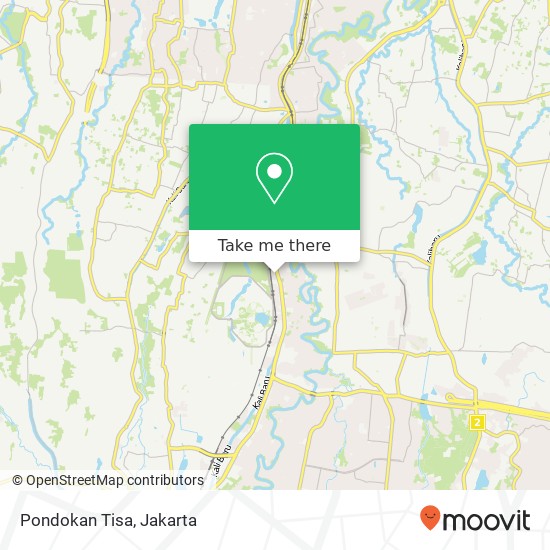 Pondokan Tisa map