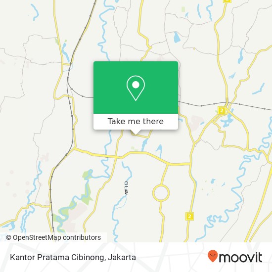 Kantor Pratama Cibinong map