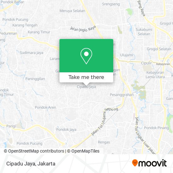 Cipadu Jaya map