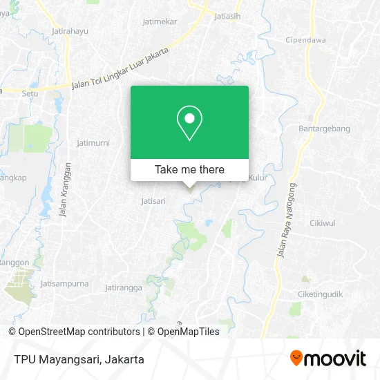 TPU Mayangsari map