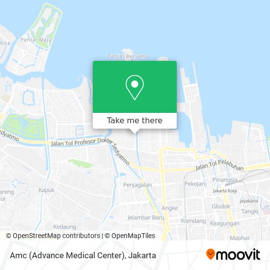 Amc (Advance Medical Center) map