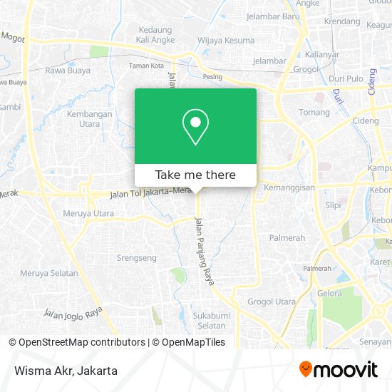 Wisma Akr map