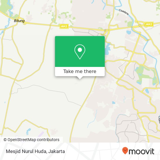 Mesjid Nurul Huda map