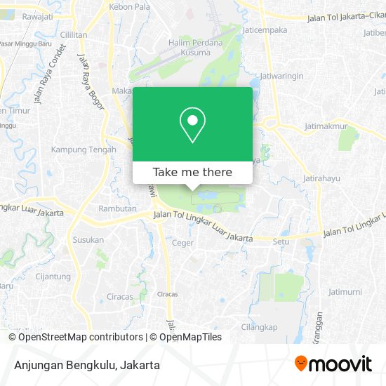 Anjungan Bengkulu map