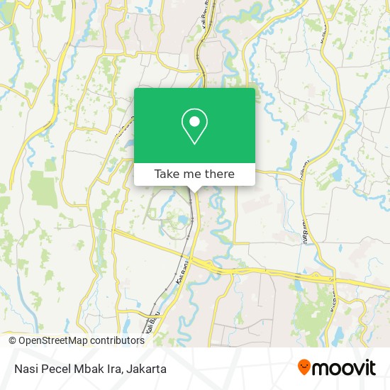 Nasi Pecel Mbak Ira map