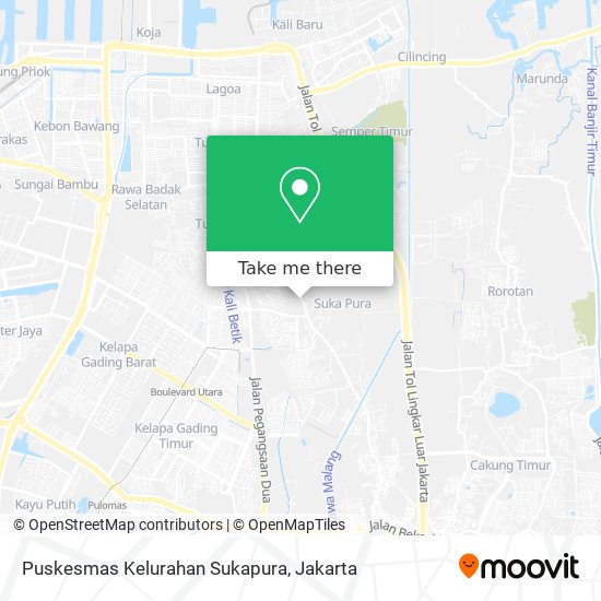 Puskesmas Kelurahan Sukapura map
