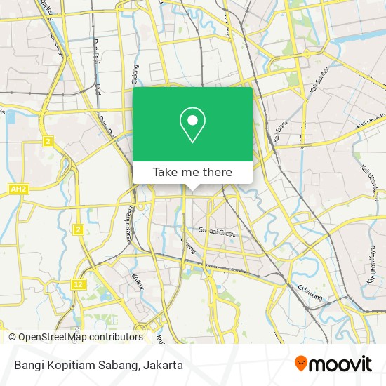 Bangi Kopitiam Sabang map