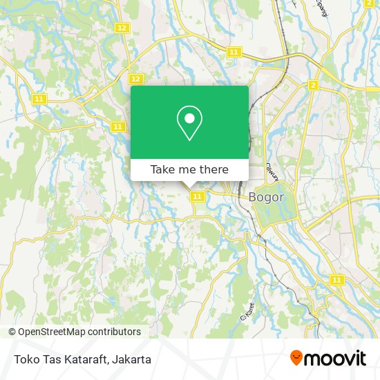 Toko Tas Kataraft map
