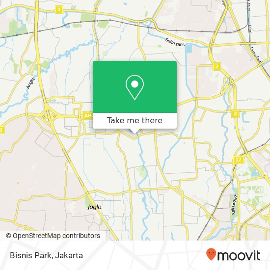 Bisnis Park map