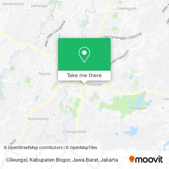 Cileungsi, Kabupaten Bogor, Jawa Barat map