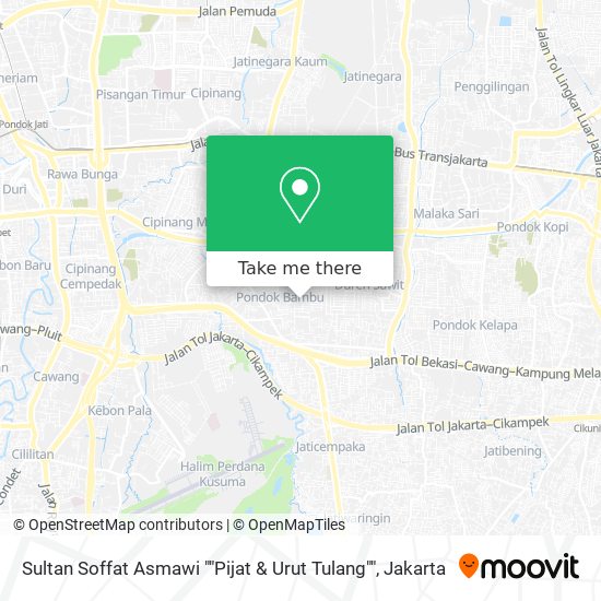 Sultan Soffat Asmawi ""Pijat & Urut Tulang"" map