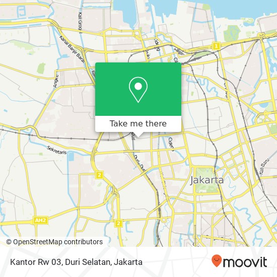 Kantor Rw 03, Duri Selatan map