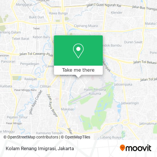 Kolam Renang Imigrasi map