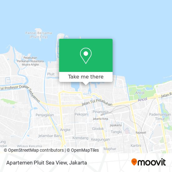 Apartemen Pluit Sea View map