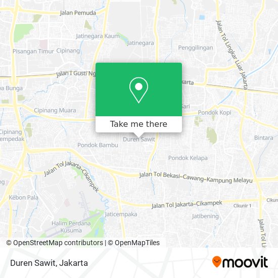 Duren Sawit map