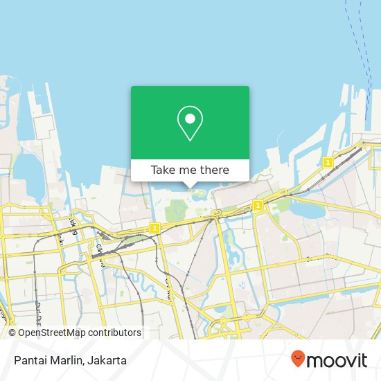 Pantai Marlin map