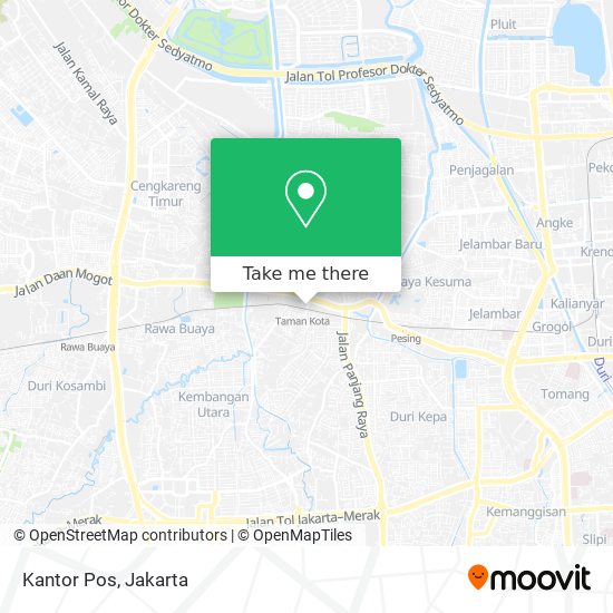 Kantor Pos map