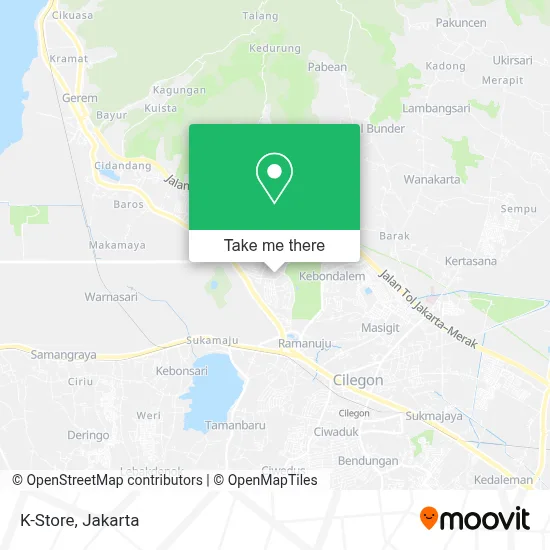 K-Store map
