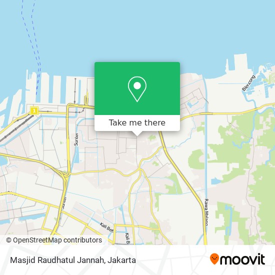 Masjid Raudhatul Jannah map