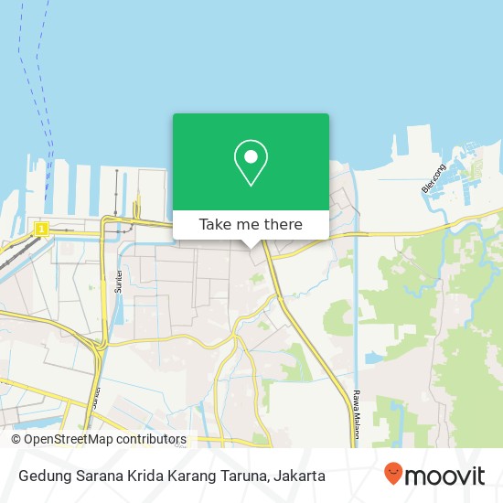Gedung Sarana Krida Karang Taruna map