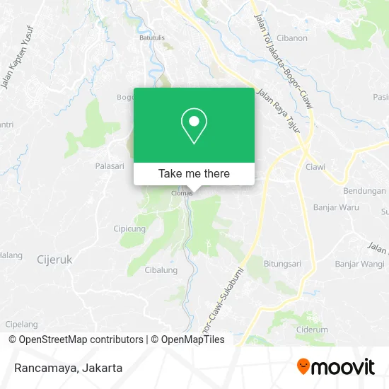 Rancamaya map